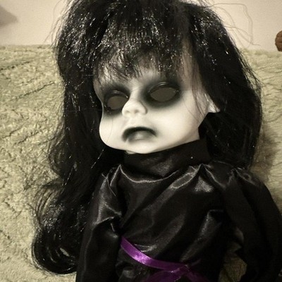 Possessed Child 18'' Animatronic Halloween Prop Teddy Bear Red LED Moves Scary