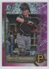 2022 Bowman Chrome Prospects Fuchsia Shimmer Refractor 26/199 Henry Davis 2a9