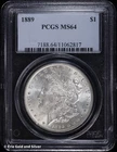 1889-P $1 Morgan Silver Dollar PCGS MS 64 | Uncirculated UNC BU