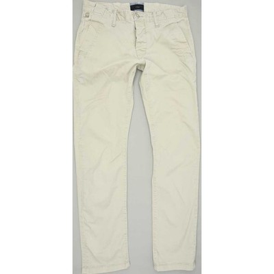 G-Star Correct Bronson Herren Beige Straight Slim Chino Jeans W32 L32 (83232)