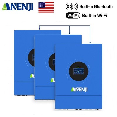 36KW 48V Solar Hybrid Inverter Off Grid Split Phase 120V/240V/208V 2*MPPT 200A