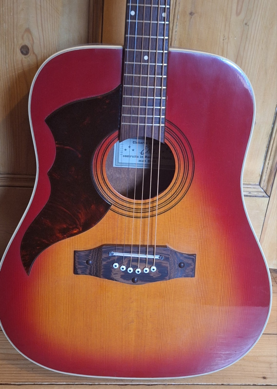 RARE D30 LEFT-HANDED EKO  ACOUSTIC GUITAR