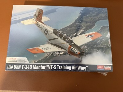 Academy 1/48 USN T-34B Mentor 'VT-5 Training Air Wing' 12361' Kit 5395
