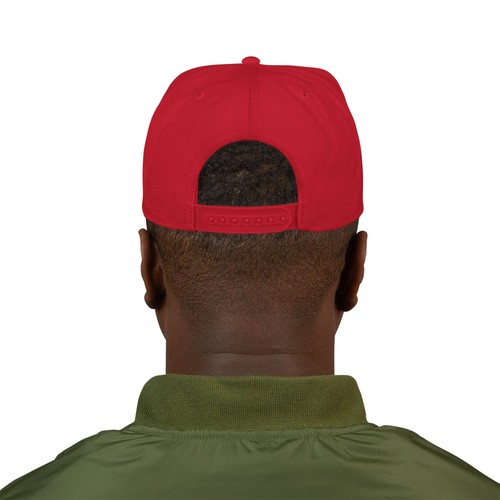 Cool & Trendy Jaws 50th Anniversary Embroidered Snapback Cap - Picture 80 of 86