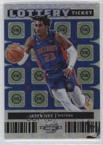 2022-23 Panini Contenders Optic Lottery Ticket Jaden Ivey #5 Rookie RC