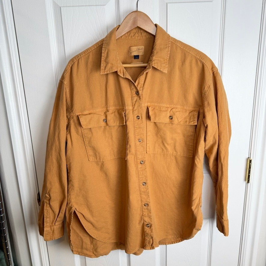Universal Thread Womens Soft Oversize Button Up S… - image 3