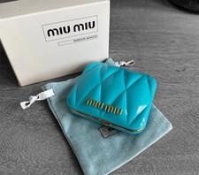 NIB Miu Miu Parfums BLUE Mirror Double Sided Dual Makeup Beauty Novelty GWP