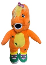 RARE Barney And Friends Cousin Riff Plush Toy 8 Lyons Partnership Vintage 2007