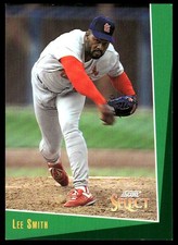 Lee Smith 1993 Select #83 Cardinals MLB READ FREE SHIPPING AutographDen