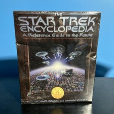 Star Trek Encyclopedia for PC/Mac, Big Box, Vintage 1997 Collectible, New MISB 