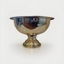 VINTAGE RARE-LARGE TRADITIONAL SILVER PLATE PUNCH BOWL