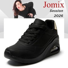 SCARPE DONNA JOMIX - NERO- ZEPPA - TAGLIA 50 - ULTIMI PEZZI ASSOLUTI! 🔥