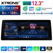 12.3" 2K Android Screen for BMW 3 Series Qualcomm 680 8GB 128GB CarPlay WiFi BT