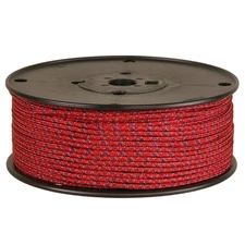 BLUEWATER ROPES 3mm X 100ft Red Mix Accessory Cord (4993100RM)