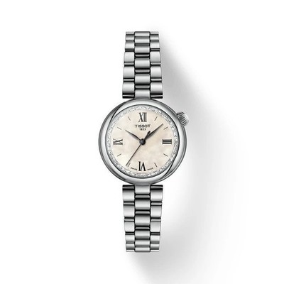 Tissot Desir Stainless Steel White Mother of Pearl Ladies Watch T1520101111800