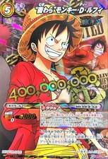One Piece Miracle Battle Carddass Luffy 400 000 Promo Rare