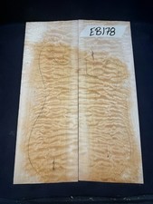 Quilted maple guitar top/ drop top 1/4 in thin book matched kiln dried