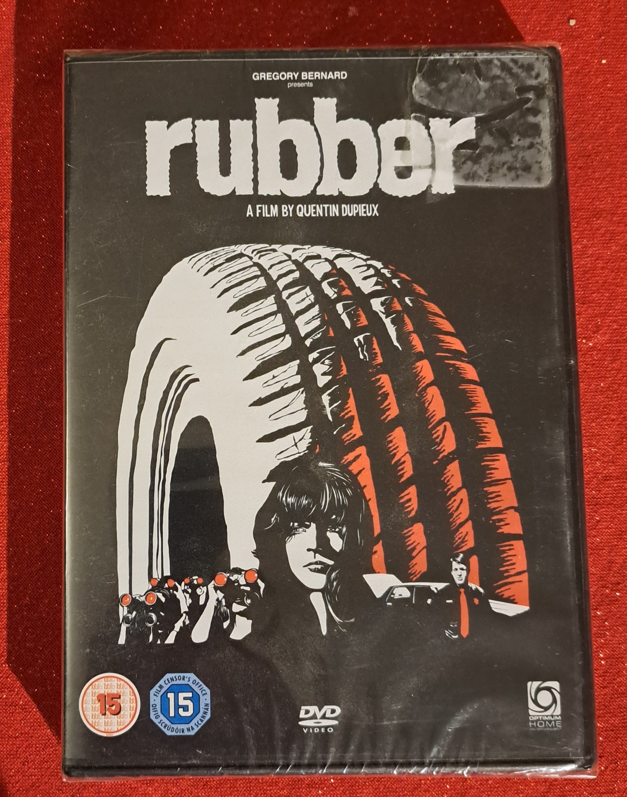 Rubber. Region 2 DVD. Rare Cover. New & Sealed. Free Postage