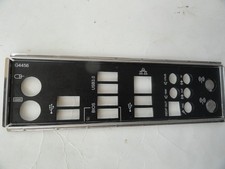 G4456 IO SHIELD BACK PLATE FOR ASUS MOTHERBOARD BLACK ORIGINAL FAST SHIPPING USA