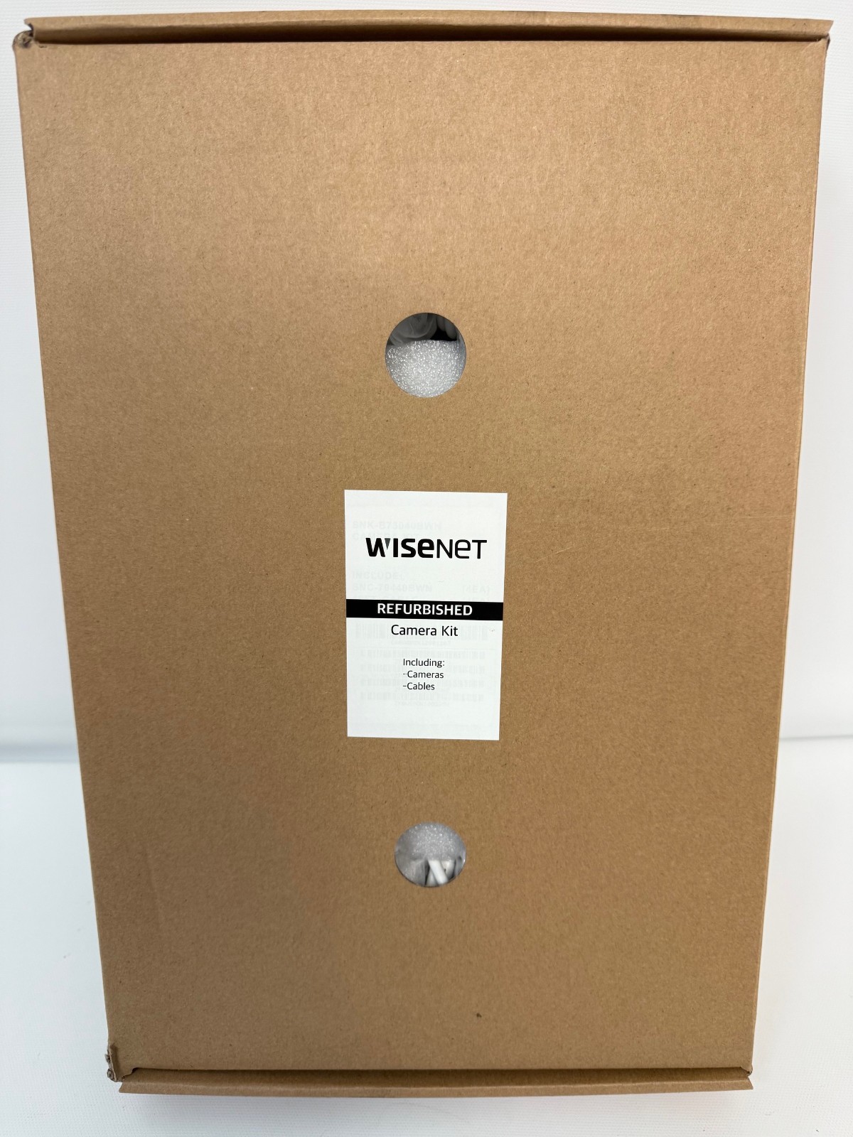 SAMSUNG WISENET SNC-79440BWN DIGITAL SECURITY CAMERA KIT 1080P WIRELESS QTY 4