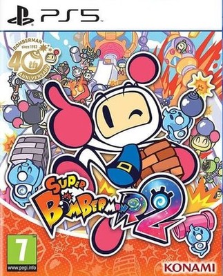 Super Bomberman R 2 PS5 Playstation 5 Videospiel Neuwertig UK Release