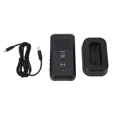 Wireless Voice Black Color 1500m Ultra Long Distance Voice Intercom Doorbell SET