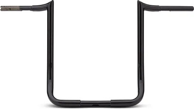 Black 1.25 Prime Ape Bagger Handlebars 18 Rise Harley Ultra Limited Low 15-19