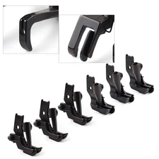 6 Sets Feet With Right Left Edge For JUKI DNU-241 DNU-1541 SINGER Walking Feet