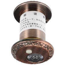 Door Hole Viewer Front Peephole Zinc Alloy Large Viewing Angle Pinhole