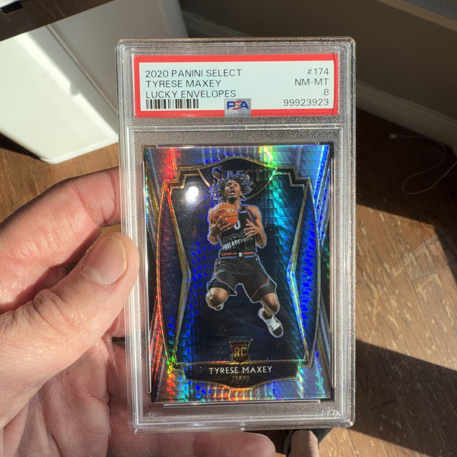 Tyrese Maxey 2020 Panini Select Lucky Envelopes #d /8 Rookie RC Premier #174 🔥 