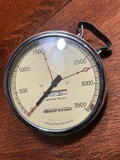Vintage Stewart Warner Mechanical Tachometer 3500 Rpm Motor Miles Gauge 852aa