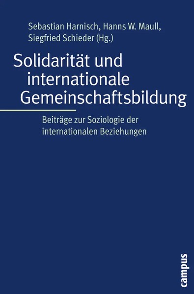 SolidaritäT Und Internationale Gemeinschaftsbildung | Sebastian Harnisch (U. A.)-image