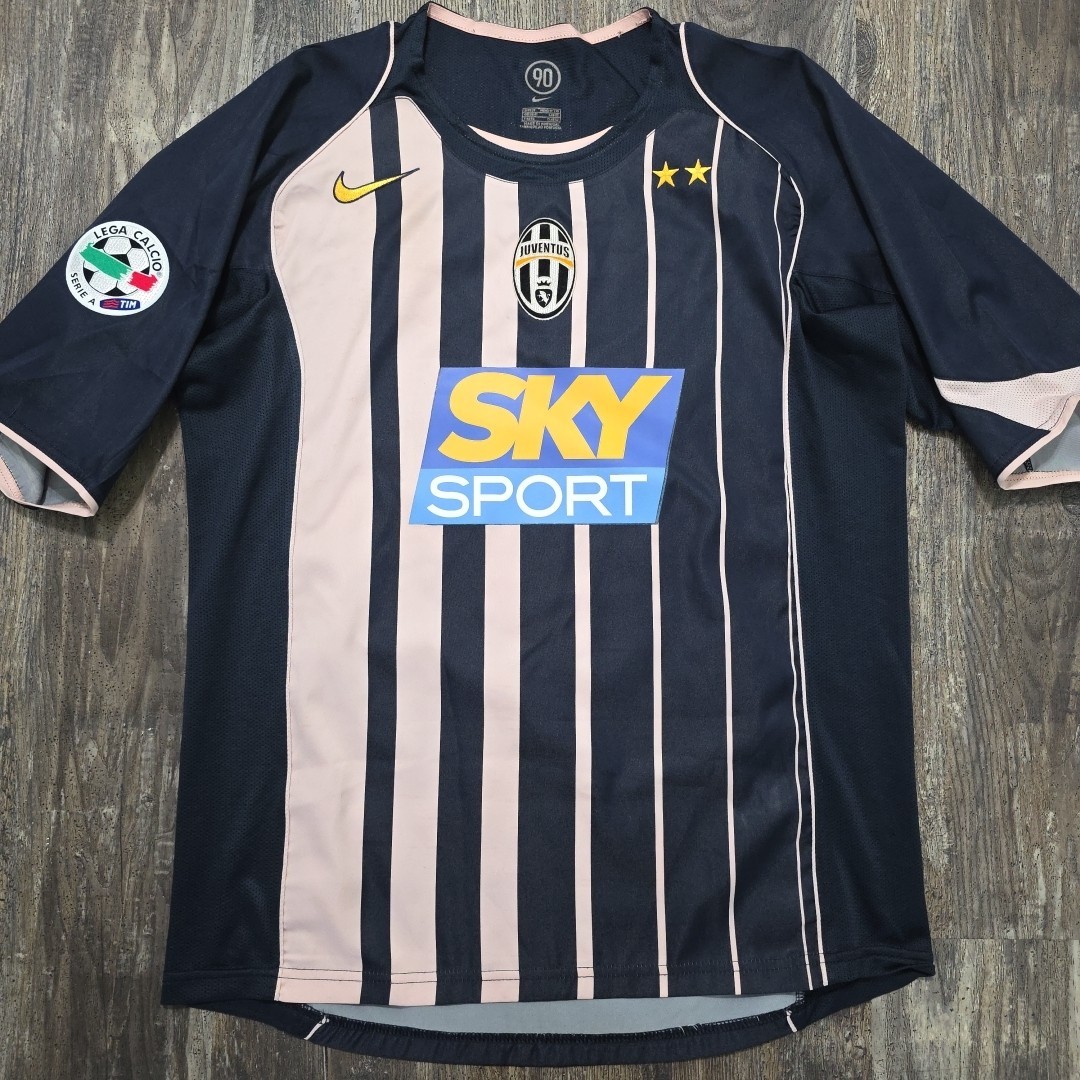 2005 Nike Juventus Away Soccer Jersey Alessandro Del Piero Men M