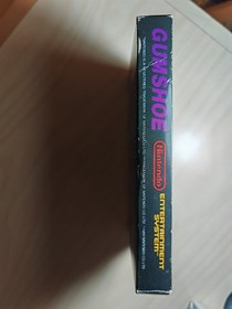 Gumshoe Nintendo NES Pal A GBR/ITA scatola e libretto francesi a marchio BANDAI