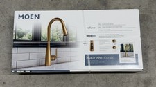 Moen Maureen Pull-down Sprayer Kitchen Faucet Brushed Gold Finish - 87493BG