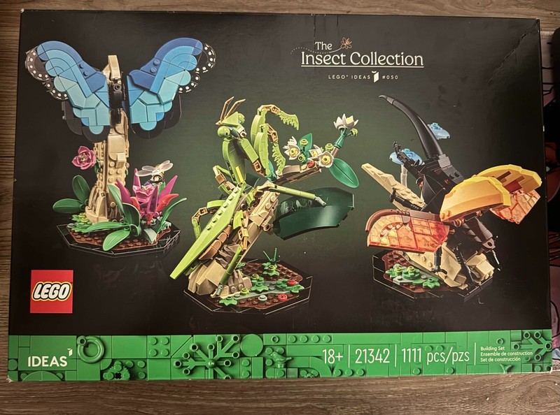 LEGO Ideas The Insect Collection Set 21342 New Sealed