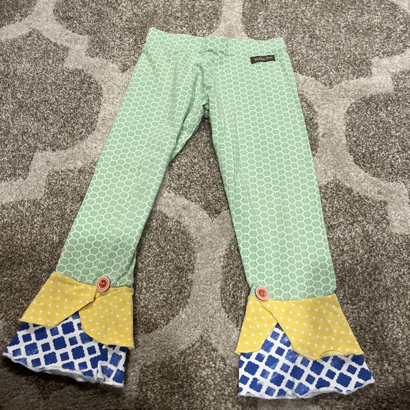 Matilda Jane Garden Path Scrappy Leggings, Size 8
