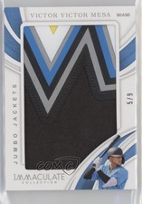 2019 Panini Immaculate Jumbos Jackets 5/9 Victor Victor Mesa #IJ-VV 11of