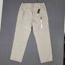5.11 Tactical Pants Mens 36x32 Khaki Cargo Pockets Ripstop Security Gorpcore
