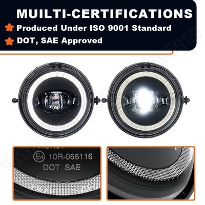 2PC Led Nebelscheinwerfer Tagfahrlicht für Mini Cooper S R55 R56 R57 R58 R59 R60