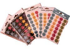 New Assortment Of Happy Face, Stars  Reward Stickers Teachers/Homeschool/tutor