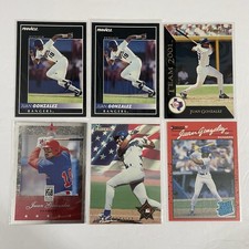MLB Texas Rangers Juan Gonzalez (( 6 Card Lot ))