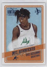 2021-22 Onyx Vintage Green Ink Auto /50 Ayo Dosunmu #VAAD Auto 11nq