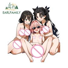 EARLFAMILY Fate Astolfo Anime Car Sticker Bumper Artistic Rearview Mirror Decal