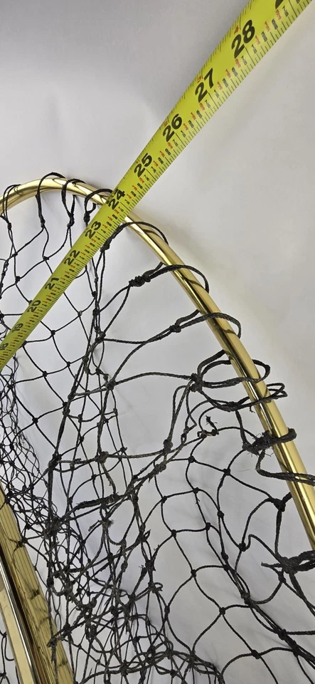 Red de aterrizaje frágil Power Catch grado profesional 32x24 83 pulgadas mango de aluminio Foto 3 de 4