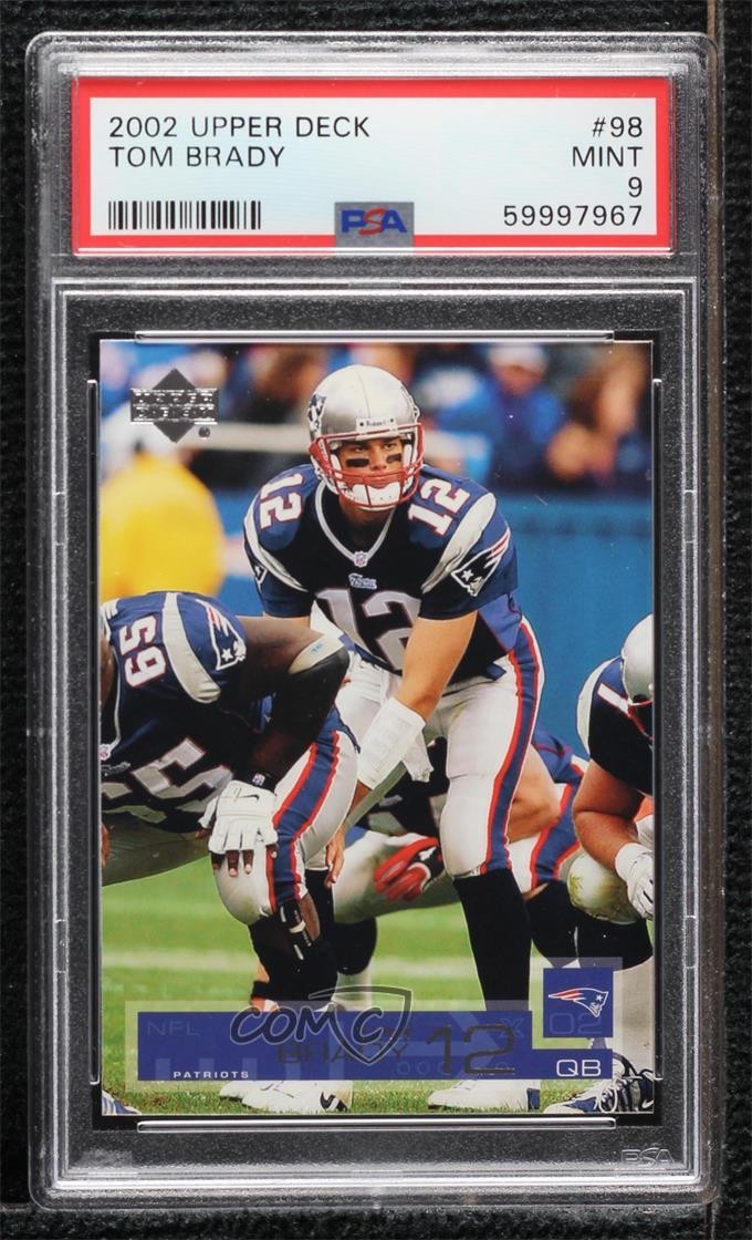 Upper Deck Tom Brady front