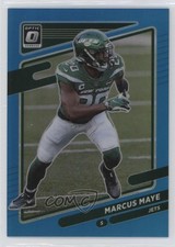 2021 Panini Donruss Optic Aqua Prizm 233/299 Marcus Maye #74 3hd