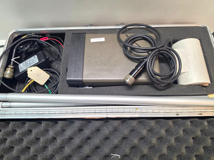 EG&G G-856AX Portable Proton Magnetometer w/ Probe, Cable, Control & Case