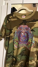 Supreme Knot Tee Woodland Camo Size M SS19 2019 Made in USA T-Shirt