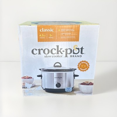 Crock-Pot Electric Slow Cooker Lunch Pot Black